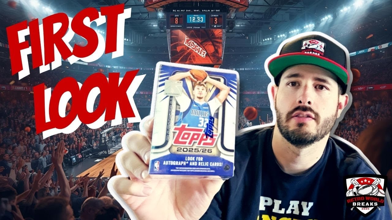Unboxing Topps 2025-26 Basketball: Rookies, Autogramme & Golden Mirror SSPs